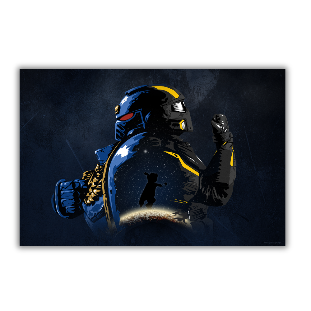 CommissarKai | Charity Crossover | Heroes 26 Limited Time Only - Art Print