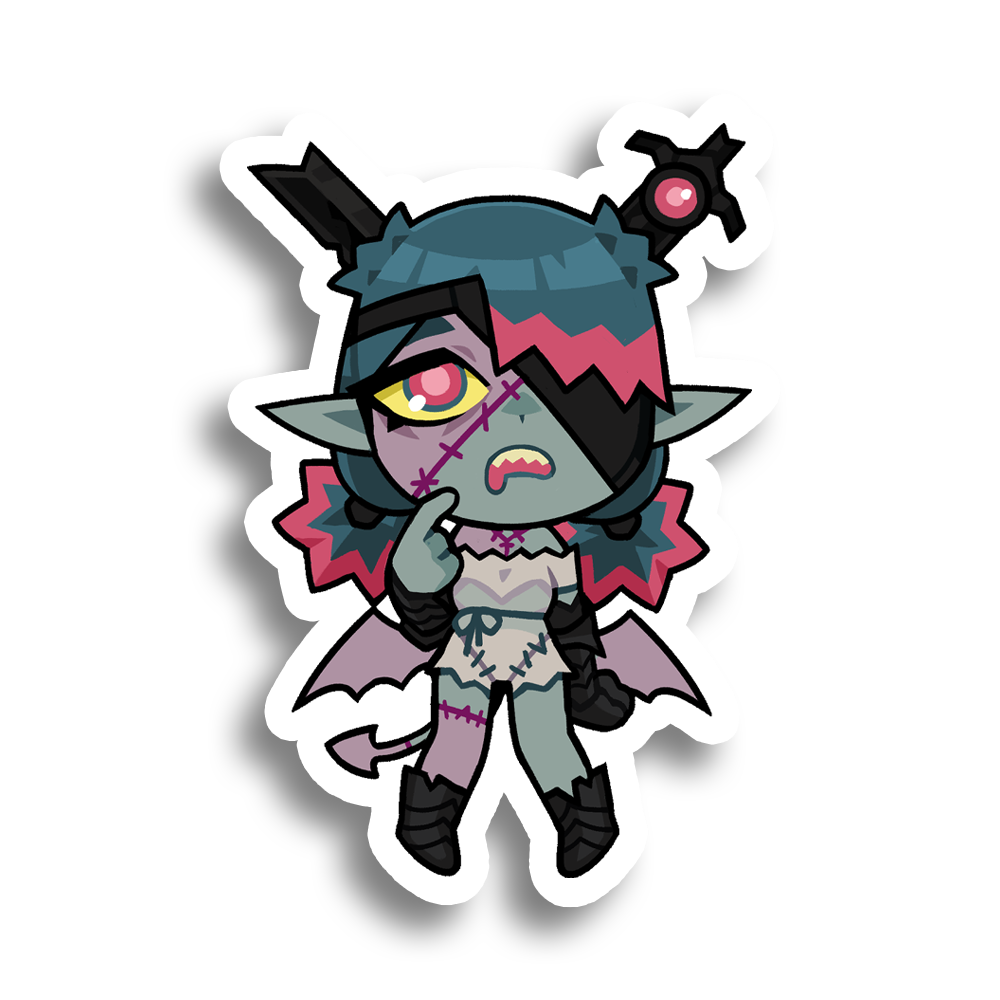MilkyBoxBoy | Dungeon Girls Chibi - Sticker