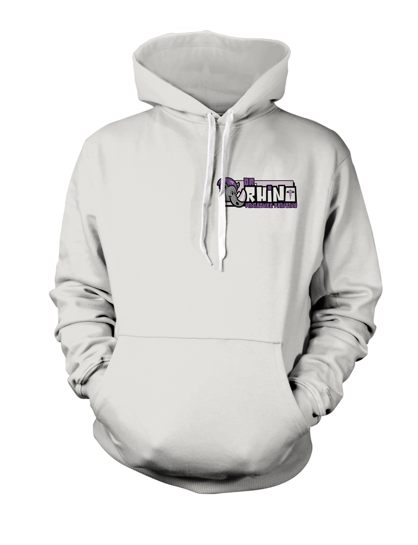 Dr. Rhino | Pocket Logo - Pullover Hoodie