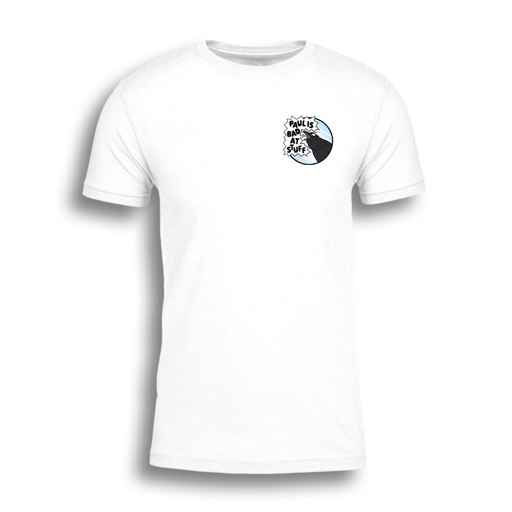 Paul is Bad at Stuff | The Screaming Raven - Tee