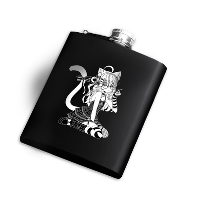 Miniko Mew | Certified Meowlcoholic - Flask