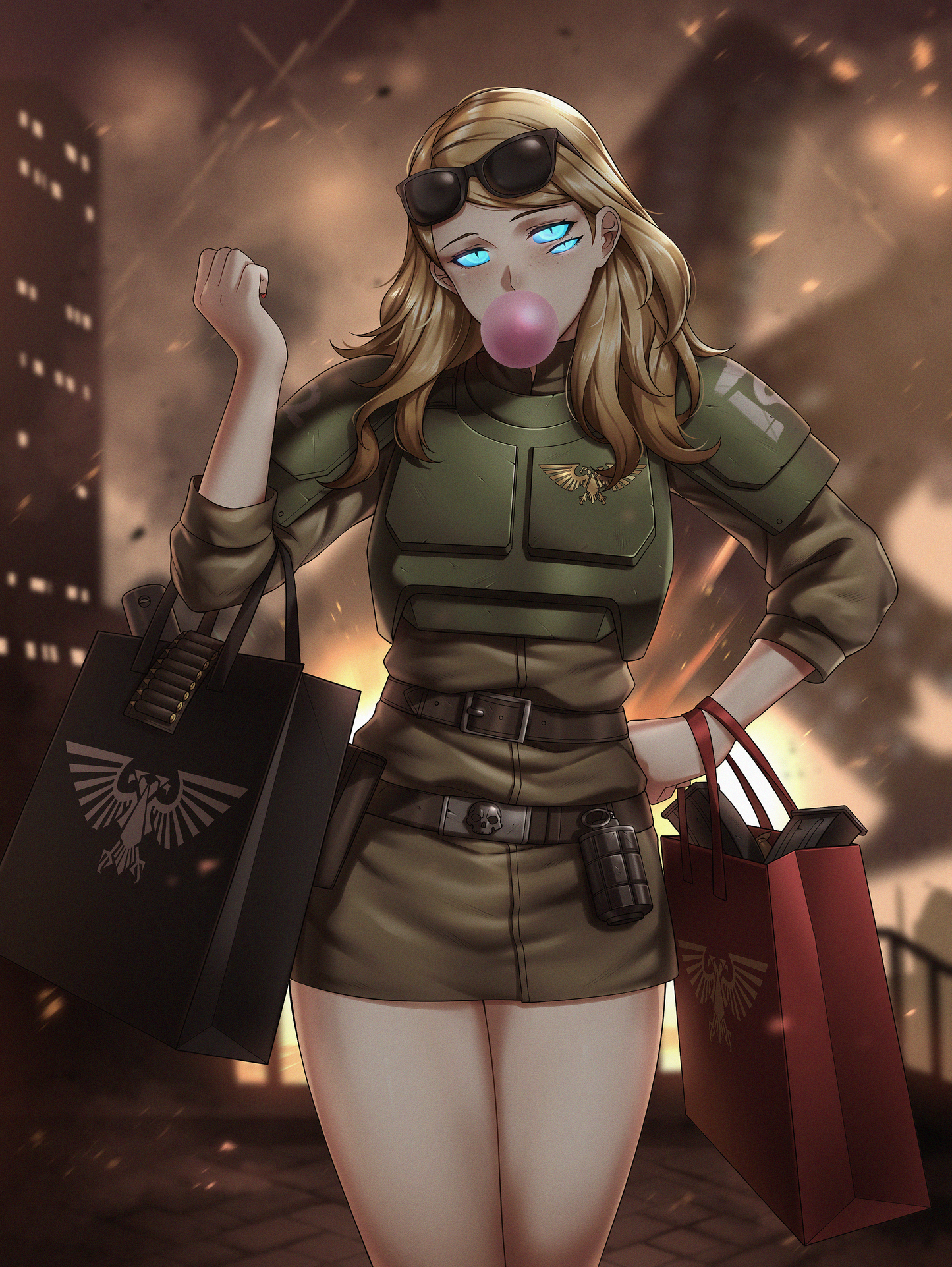 Cadian Valley Girl - 2024 Art print