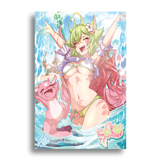 Suto x WeebCon | Costa Del Suto - Art Print