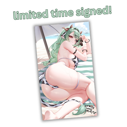 Crelly | Limited Time Signed Body Pillow, Art Print, Or Both!