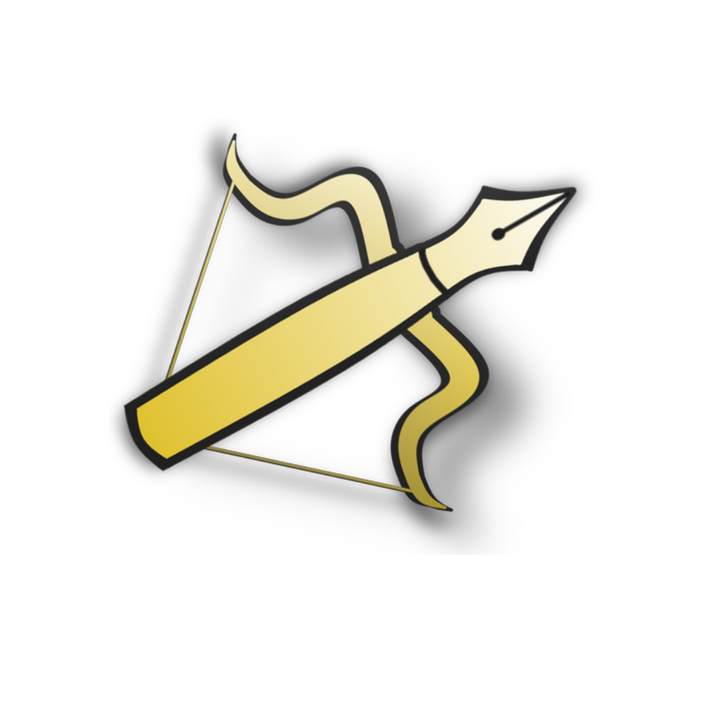 AroWrites | 【Bow & Aro Logo】 - Limited Anniversary Sticker