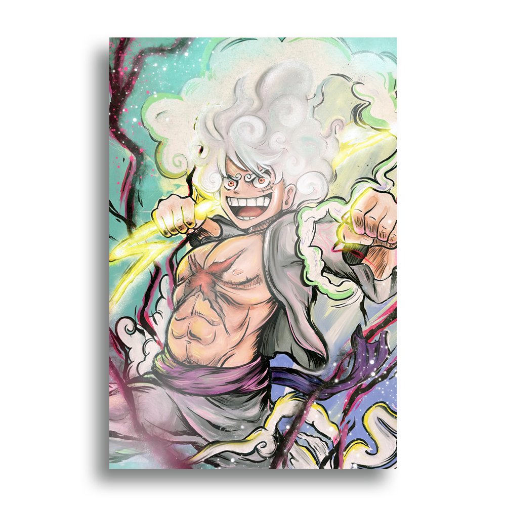 Suto x WeebCon | Gear 5 Luffy - Art Print