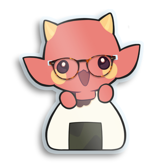 OniGiri | Onion-San "Spectacle-Sensei" Stand - Acrylic Glasses Holder