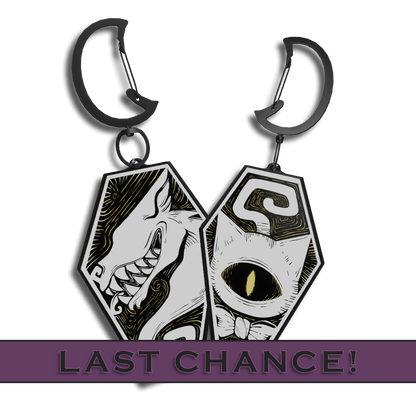 Grimmi | Skelter Helter Keychain - Keychain
