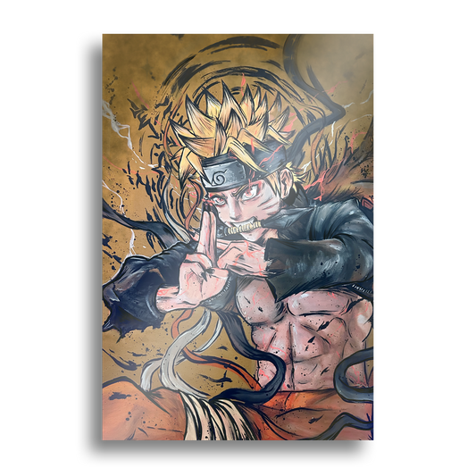 Suto x WeebCon | Kyubbi Naruto - Art Print