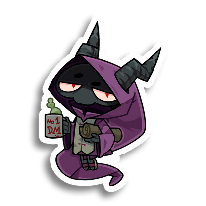 MilkyBoxBoy | Dungeon Girls Chibi - Sticker