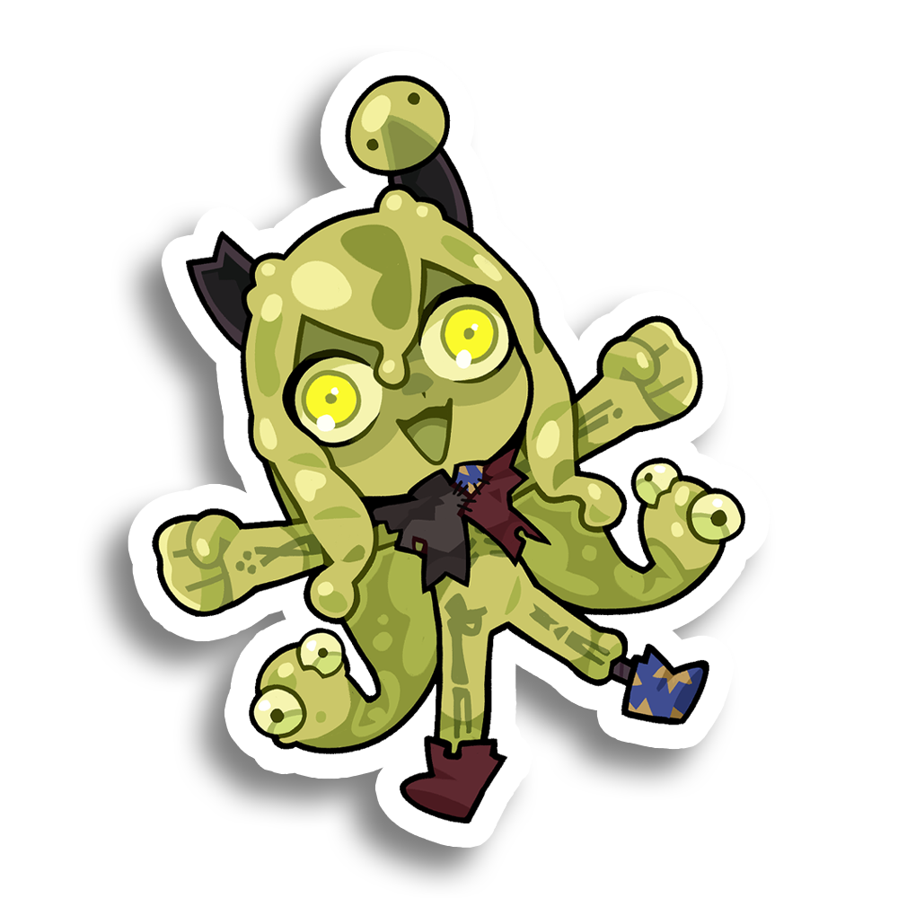 MilkyBoxBoy | Dungeon Girls Chibi - Sticker