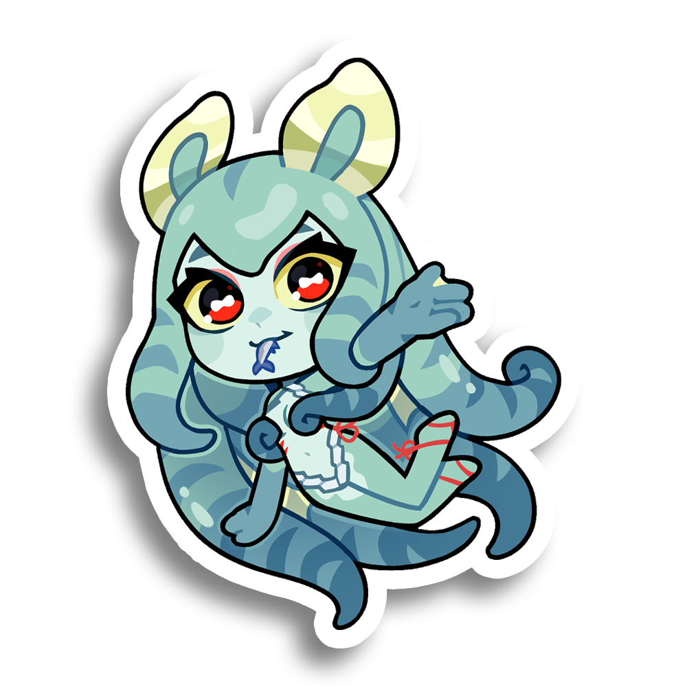 MilkyBoxBoy | Dungeon Girls Chibi - Sticker