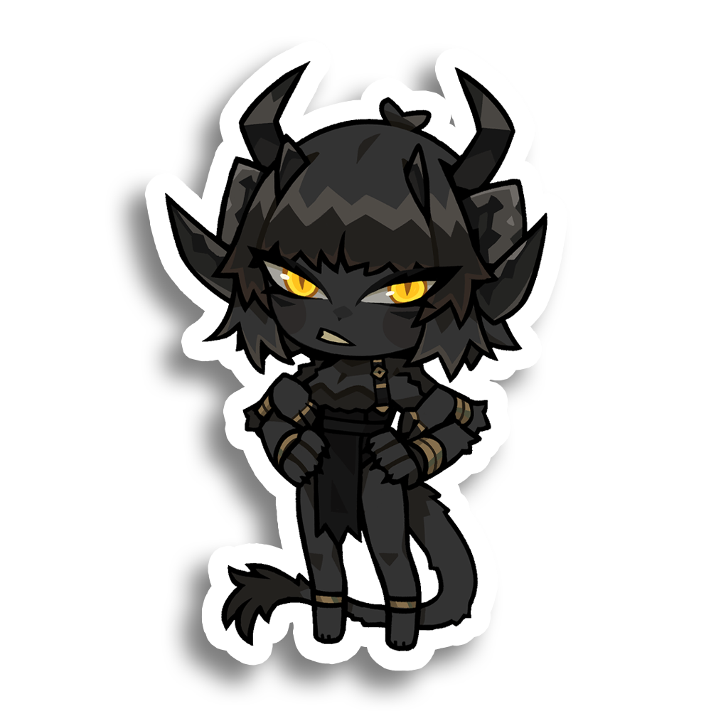 MilkyBoxBoy | Dungeon Girls Chibi - Sticker