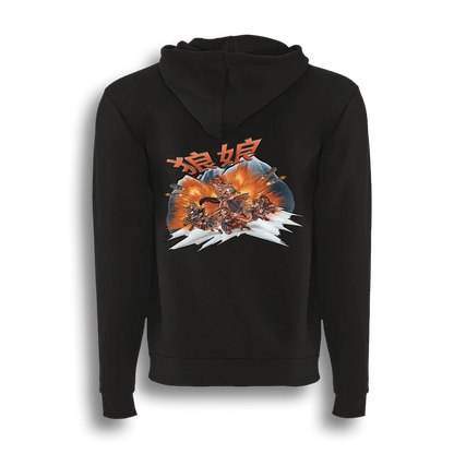 Poorhammer | Space Ōkamimusume - Zip Up Hoodie