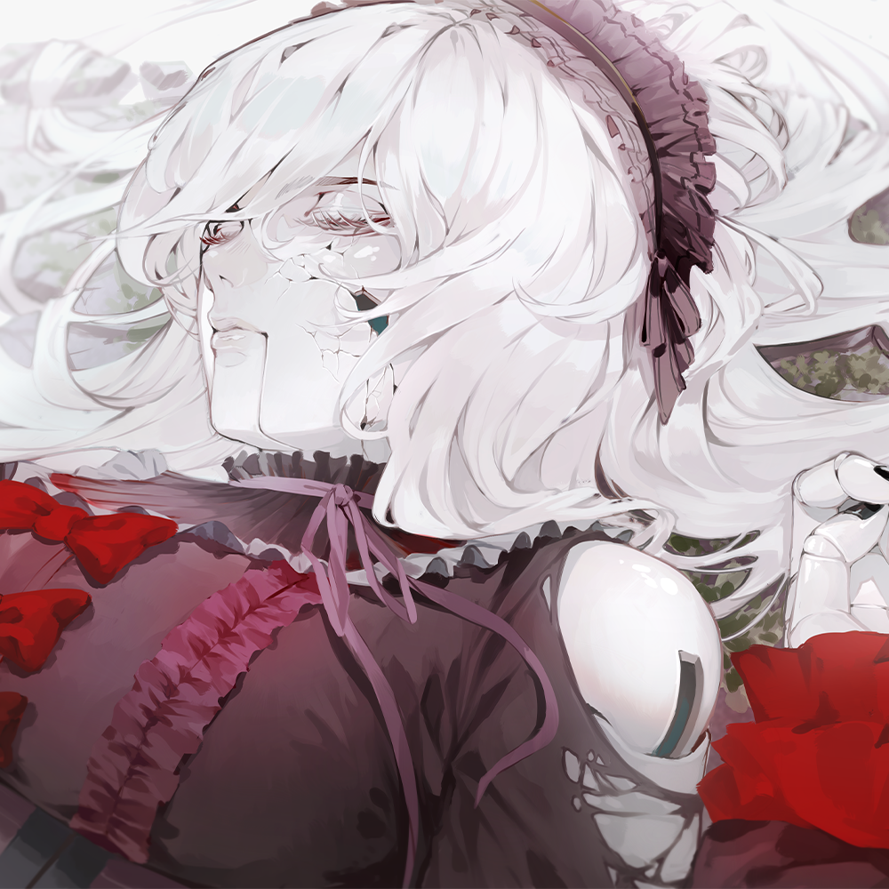 PorcelainMaid | Doll at Peace - Art Print