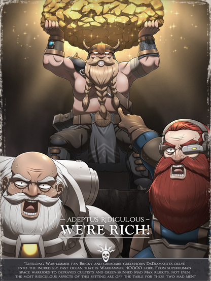 We're Rich - 2024 Art print