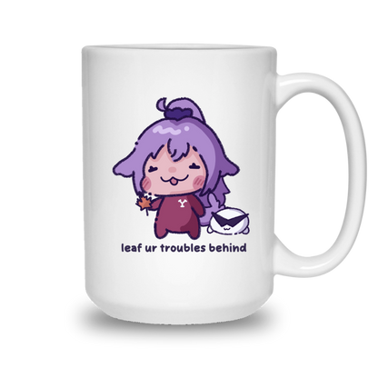 Yewfie | Leaf Ur Troubles - Mug