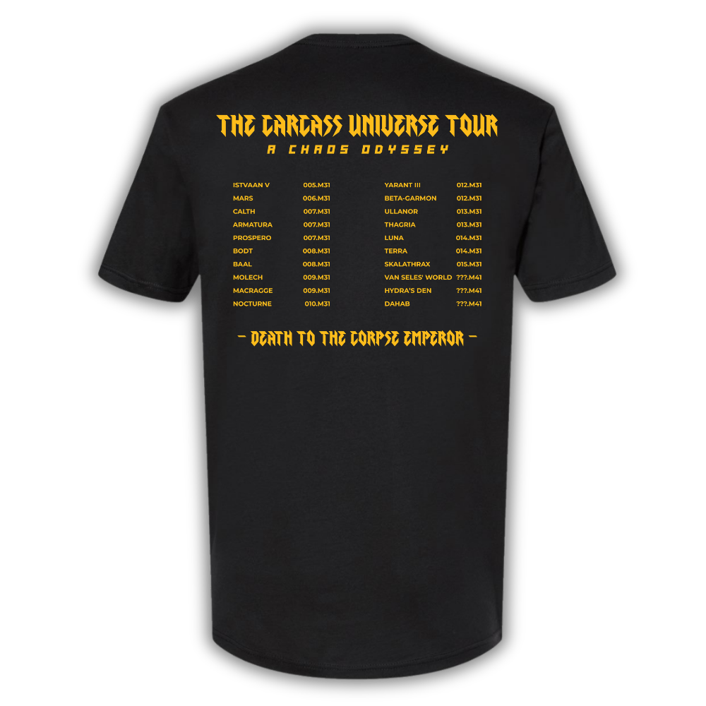 ND |  The Carcass Universe Tour - Tees
