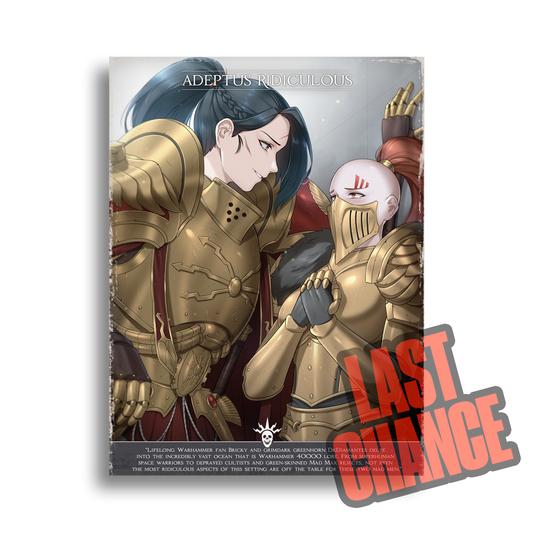 Adeptus Ridiculous | Golden Love - 2024 Art print