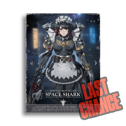 Adeptus Ridiculous | Space Shark - 2024 Art print