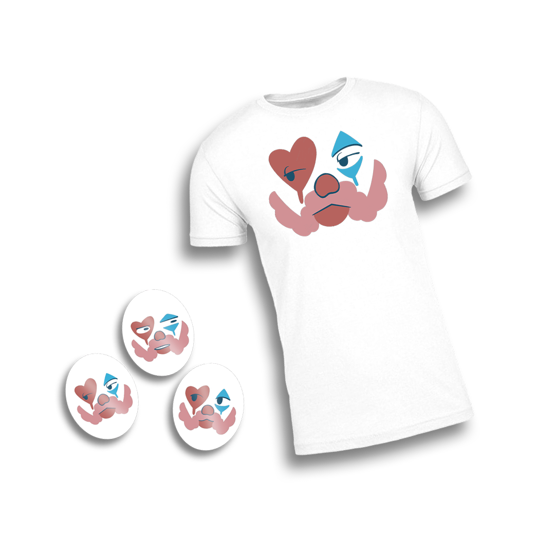 PatStaresAt | Clown - Tee