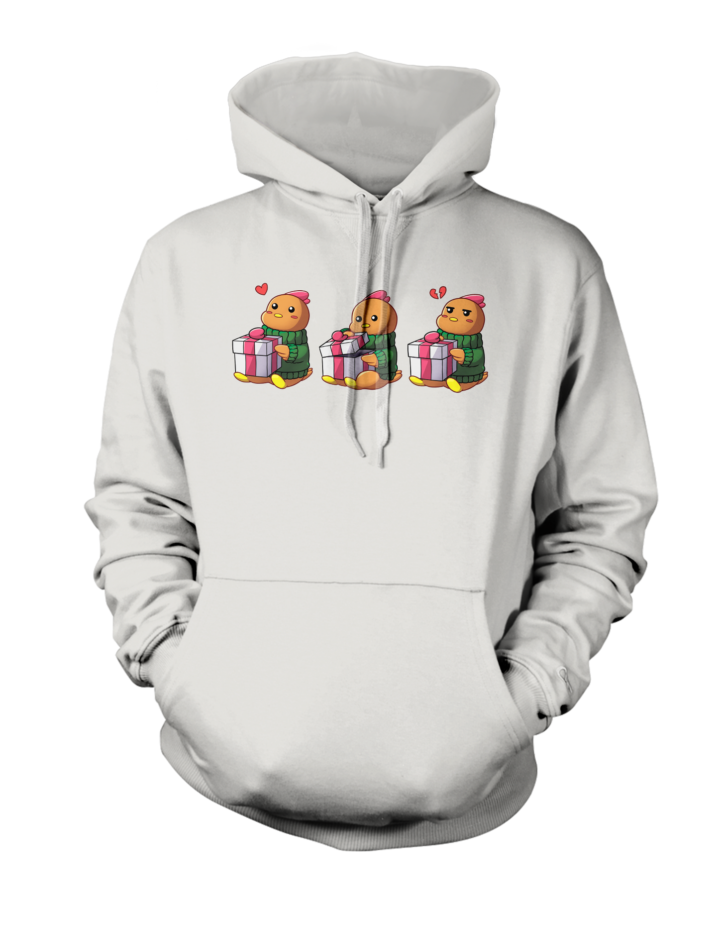 Geef | Three Xmas Chickens - Hoodie